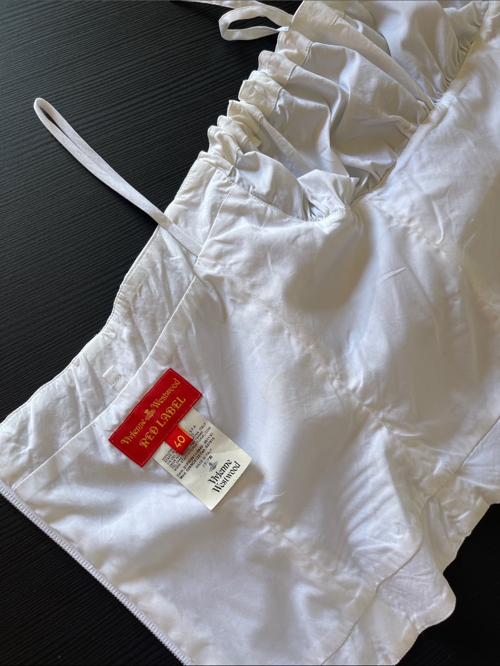 Vivienne Westwood Red Label soft Corset AW2011 Made in Italy vintage - Picture 7 of 11